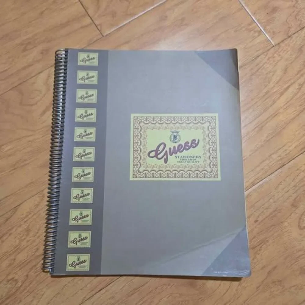 Guess Vintage Spiral Notebook